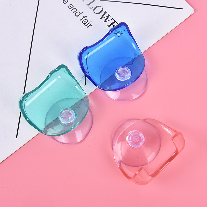 1PC Самобръсначка за баня Държач за четка за зъби Тоалетна Стенен смукател Вендуза Държач за бръснач Кука Закачалка