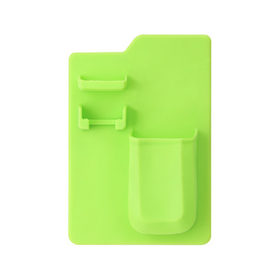 1 бр. Поставка за съхранение на самобръсначка Стенен държач за четка за зъби Органайзер за тоалетна Силиконова кутия за съхранение Аксесоари за баня