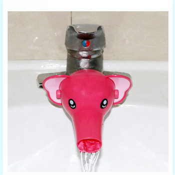 Cartoon Faucet Extender Σχήμα Elephant Duck Εξοικονόμηση νερού Παιδικά Baby Wash-hand Faucet Extension Αξεσουάρ μπάνιου