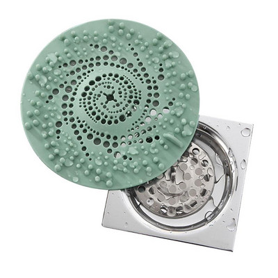 Гумен дренаж за улавяне на косми за оттичане на вана за улавяне на косми за оттичане на баня Филтър за коса за оттичане на вана Издръжлив, лесен за инсталиране и почистване на оттичане на вана за коса