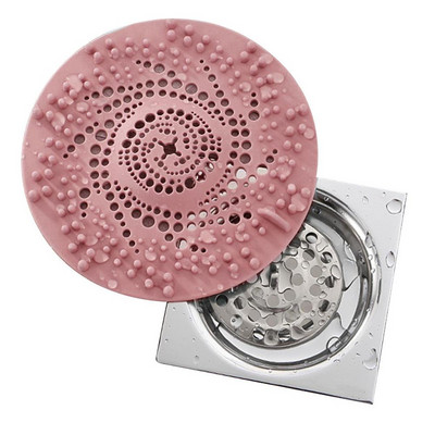 Гумен дренаж за улавяне на косми за оттичане на вана за улавяне на косми за оттичане на баня Филтър за коса за оттичане на вана Издръжлив, лесен за инсталиране и почистване на оттичане на вана за коса