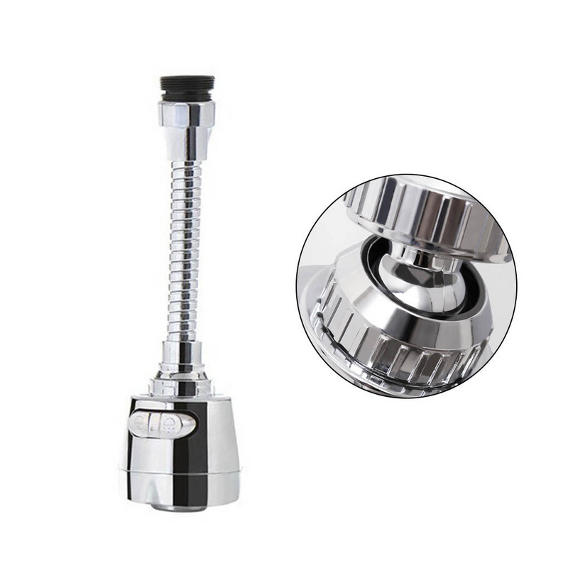 Produžni nastavak mlaznice protiv prskanja, slavina zakretna za 360 stupnjeva, štedljiva voda, raspršivač, produžni uređaj, kratki