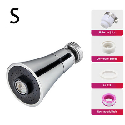Rotire la 360° Extensor pentru aerator de robinet Extensie multifuncțională Aerator pentru robinet Cap de robinet reglabil Adaptor duză de duș