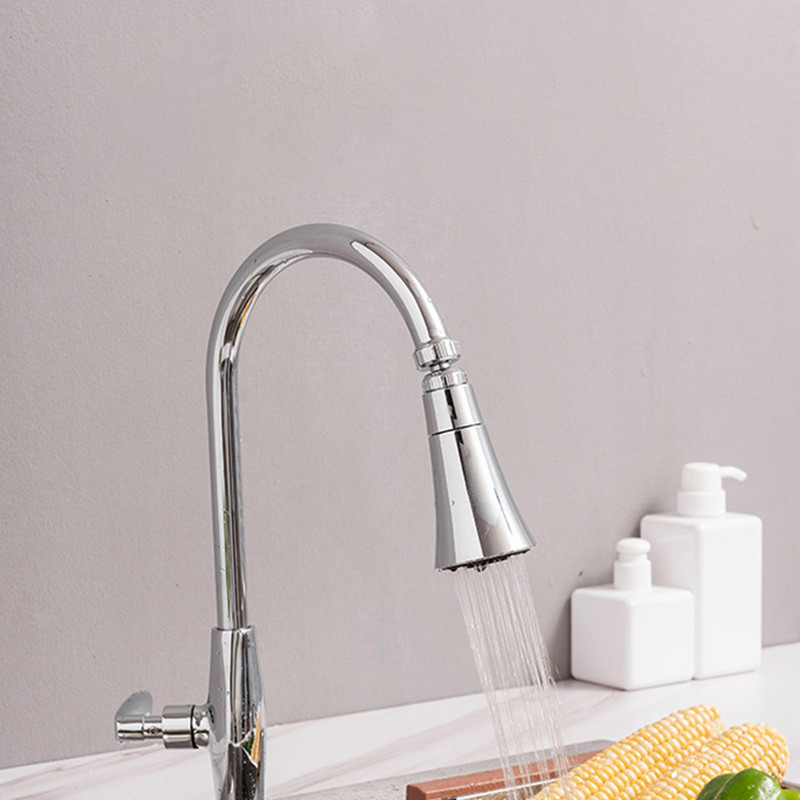 Въртящ се на 360° удължител за аератор на крана Многофункционален удължителен аератор на крана Адаптер за дюза за душ с регулируема кран глава