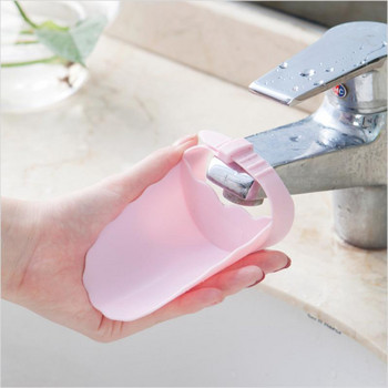 Удължител за кран за мивка за баня Водоспестяващ Детски удължител за кран за миене на ръце Аксесоари за отклоняване на водата в банята