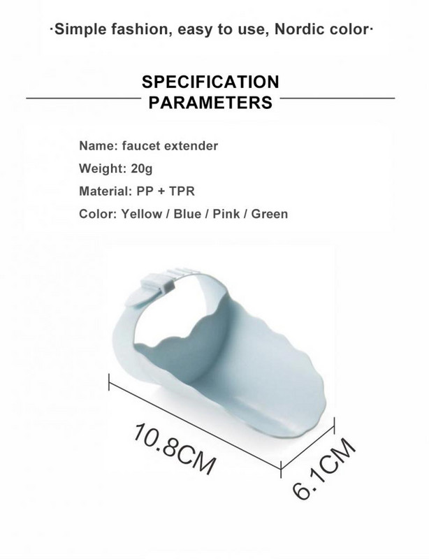 Nastavak slavine za kupaonski umivaonik Nastavak za slavinu za umivaonike za djecu koji štedi vodu Dodaci za preusmjeravanje vode za kupaonicu