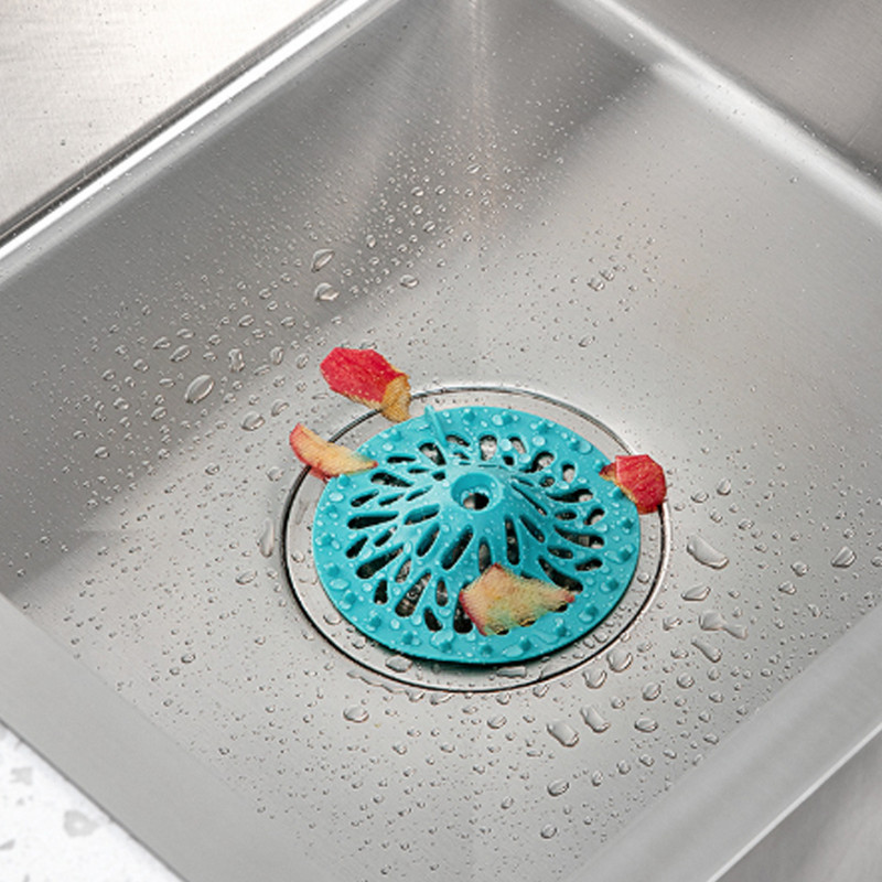 Мивка за коса за баня Канализационен филтър Подов канал Цедка Запушалка за коса Уловител за баня Капак за душ Запушалка Аксесоар за баня