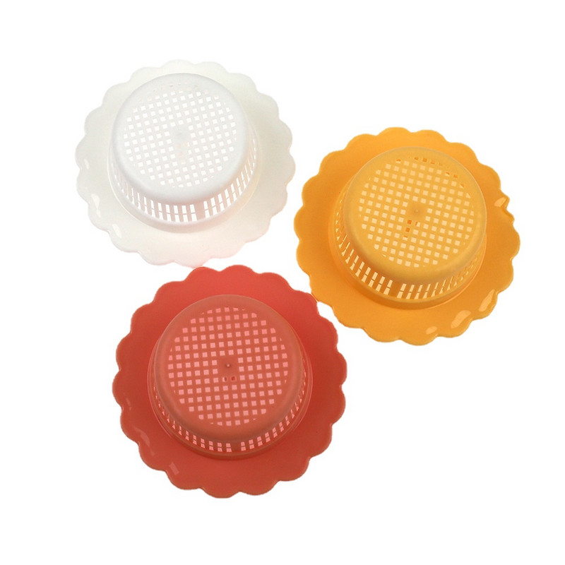 Филтър за кухненска мивка Цедка Пластмасова канализационна подова кошче за боклук Отцедник за баня Запушалка за коса Кора за отпадъци Мрежа за мивка Аксесоари за кухненски инструменти