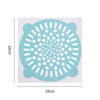 10 бр. за еднократна употреба изтичане на канализацията в банята, изтичане на мивка, цедка за коса, запушалка, филтър, стикер, кухненски консумативи, антиблокираща цедка