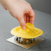 Умивалник Душ Канализация Уловител за косми Тапа Цедка за мивка Филтър Тапи за трохи за баня Аксесоари за душ Капак за оттичане