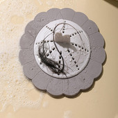 Дренажен филтър за блок за баня Миризма Многоцелеви въртяща се запушалка за коса Силиконов капак за подов дренаж Кухненски аксесоари