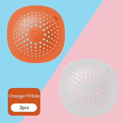 2/1бр. Филтър за мивка Канализационен филтър Цедка за канализация Вода Запушалка за коса Уловител за баня Капак за душ Кухня Баня против запушване