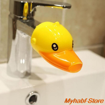 Cute Faucet Extender Cartoon Animal Dolphin Duck Water Lap Extender for Kids Hand Washing Helper Bathroom Sout Extender