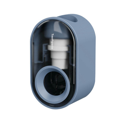 Дозатор за паста за зъби, монтиран на стена, видима автоматична изстисквачка за паста за зъби с лепкава засмукваща подложка за семеен душ