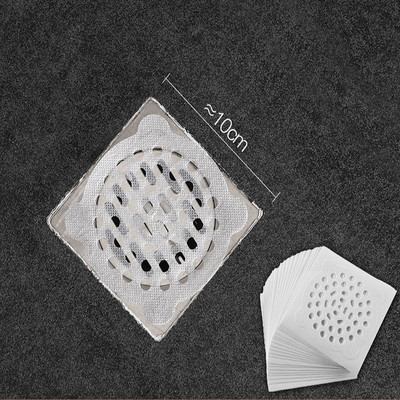 2бр. Еднократна канализация за баня Отвод за мивка Цедка за коса Запушалка Филтър Стикер Кухненски консумативи Антиблокираща цедка