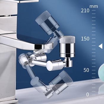 Βρύση γενικής επέκτασης 1080 μοιρών Νιπτήρας βρύσης Aerator Περιστροφικές βρύσες Φίλτρο Βρύση Βρύση βραχίονα Βρύση Robot Splash Splash Ad T1h0