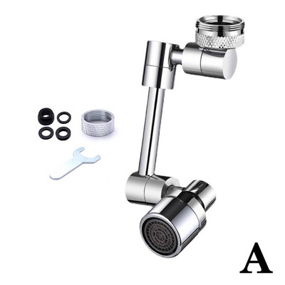Univerzalna produžna slavina za 1080 stupnjeva, slavina za umivaonik, perlator, rotirajuća slavina, slavina za filtriranje, slavina za ruke, robotska slavina za prskanje Oglas T1h0