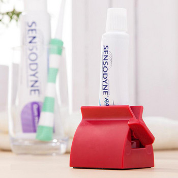 Νέος χειροκίνητος Squeezer Tube Squeezer οδοντόκρεμας Easy Portable Plastic Dispenser Σετ αξεσουάρ μπάνιου