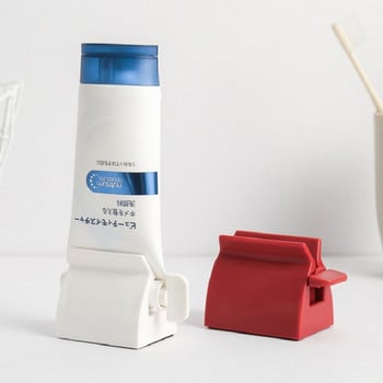 Νέος χειροκίνητος Squeezer Tube Squeezer οδοντόκρεμας Easy Portable Plastic Dispenser Σετ αξεσουάρ μπάνιου
