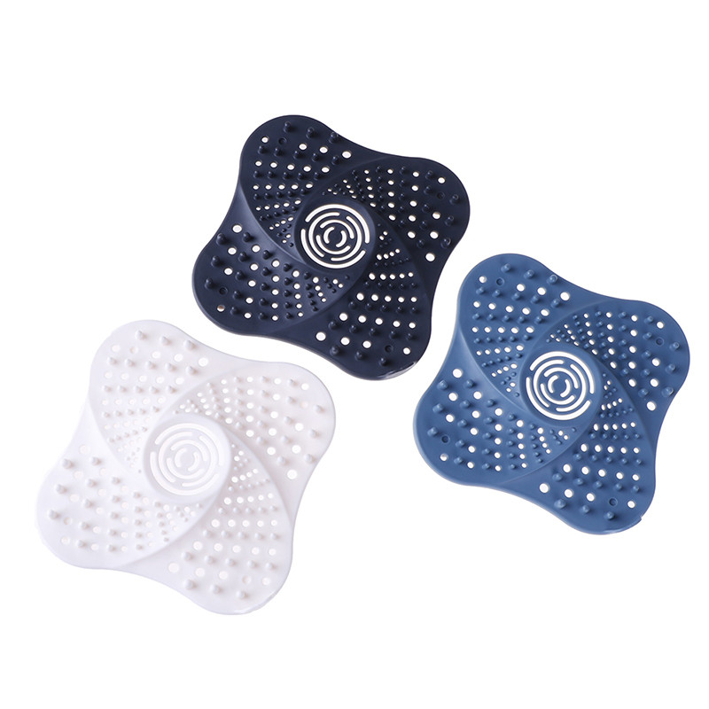 Горещи нови антиблокиращи уловители за косми Тапа за спирачка за коси Капан Капак за подови канали за мивка Цедка Филтър Баня Кухня Acc