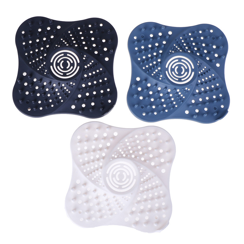 Горещи нови антиблокиращи уловители за косми Тапа за спирачка за коси Капан Капак за подови канали за мивка Цедка Филтър Баня Кухня Acc