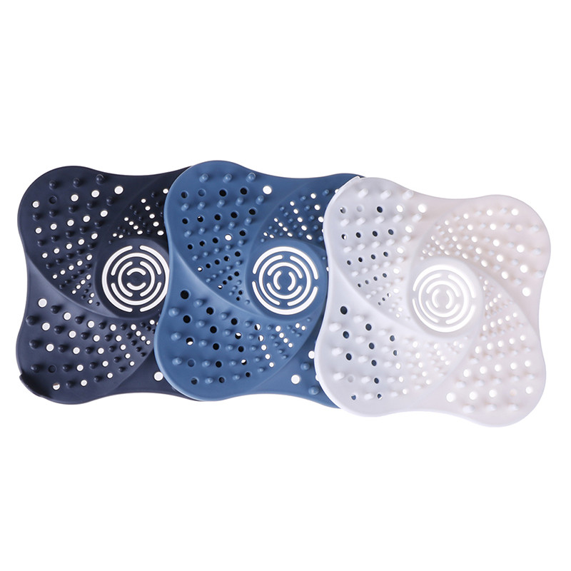 Горещи нови антиблокиращи уловители за косми Тапа за спирачка за коси Капан Капак за подови канали за мивка Цедка Филтър Баня Кухня Acc