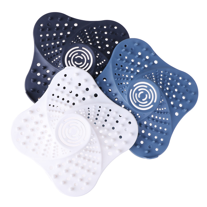 Горещи нови антиблокиращи уловители за косми Тапа за спирачка за коси Капан Капак за подови канали за мивка Цедка Филтър Баня Кухня Acc