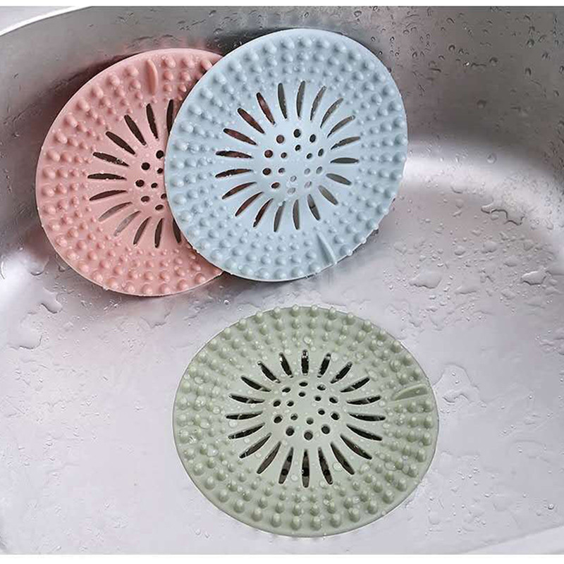 1kom Kupaonski čepovi za kosu Umivaonik za kosu Kanalizacijski filtar Cjedilo za podni odvod Hvatači za vodu Silikonski podni filtar za tuš kadu