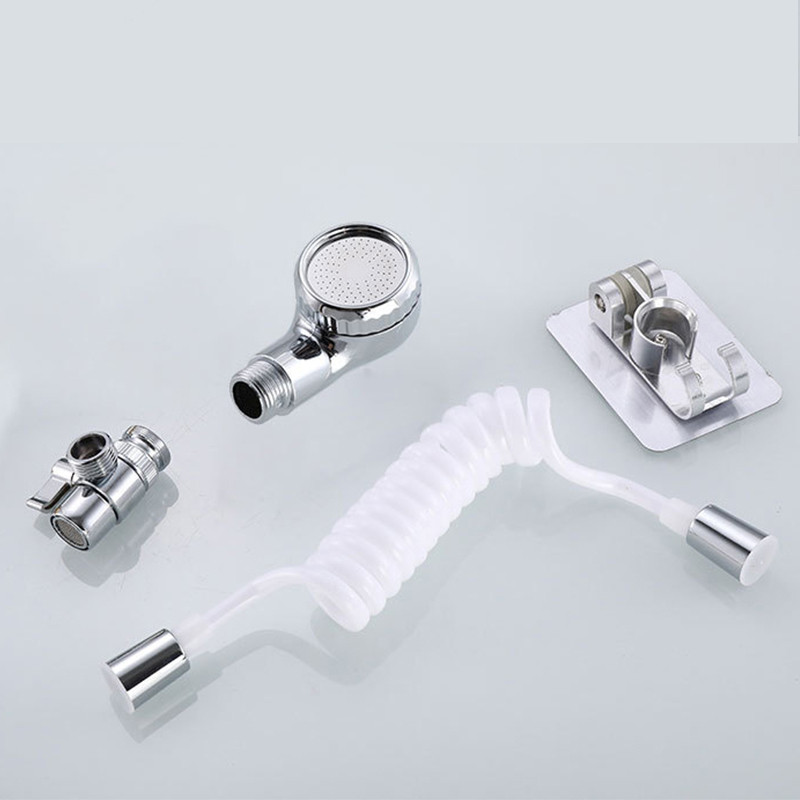 1 комплект Баня Кухненска мивка Удължител за кран Душ Универсална дюза Адаптер Превключваем клапан Устройство Кран към душ Удължител
