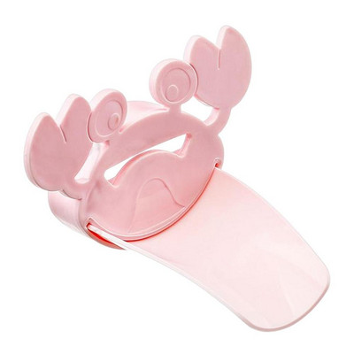 Безопасен детски удължител за кран Инструменти за баня за деца Измиване на ръце Устойчив анимационен удължител за чучур за вода Лесен за използване удължител за мивка