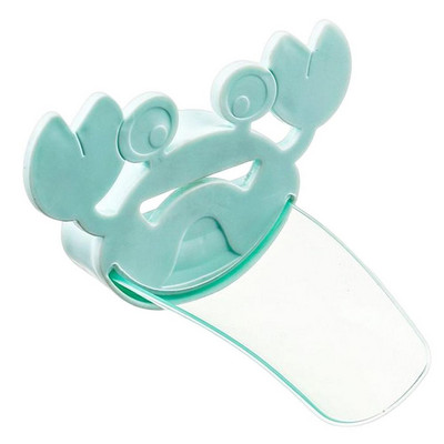 Безопасен детски удължител за кран Инструменти за баня за деца Измиване на ръце Устойчив анимационен удължител за чучур за вода Лесен за използване удължител за мивка