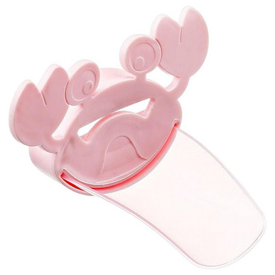 Безопасен детски удължител за кран Инструменти за баня за деца Измиване на ръце Устойчив анимационен удължител за чучур за вода Лесен за използване удължител за мивка