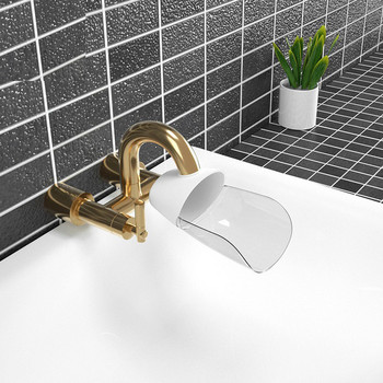 Lovely Faucet Extender Splash Spout Εξοικονόμηση νερού Νεροχύτης Μπάνιου Επέκταση Βρύσης Universal για Ταξίδι Κουζίνας Μπανιέρας Οικιακής Χρήσης