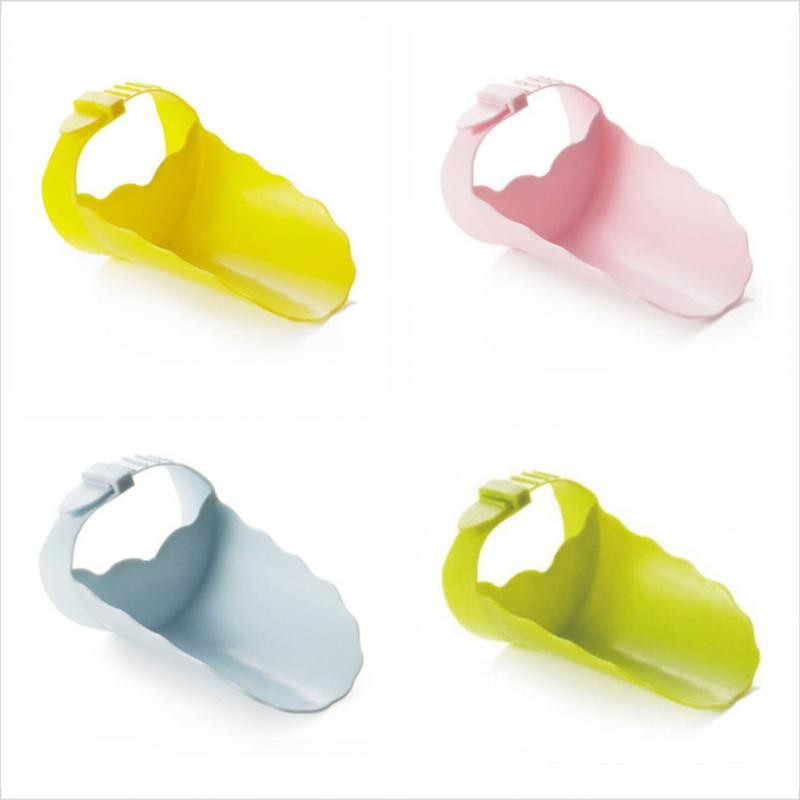 1PC Удължител за кран за баня Регулируема бебешка миячка за ръце Детски удължител за кран за мивка Висулка за баня Детски чучур