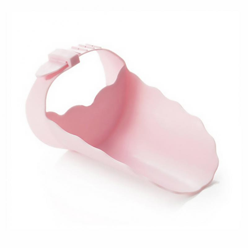 1PC Удължител за кран за баня Регулируема бебешка миячка за ръце Детски удължител за кран за мивка Висулка за баня Детски чучур