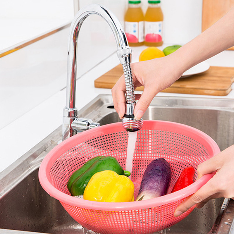 360 laipsnių reguliavimo maišytuvo prailginimo vamzdis vandenį taupantis purkštukas filtras virtuvės vandens čiaupo vandens taupymas kriauklės maišytuvui vonios kambarys