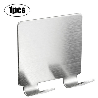 Държач за бръснач без перфоратор Мъжки самобръсначки Поставка за съхранение Стена Баня Мъжки бръснач Права стойка Поставка Организатор Домашна закачалка Куки