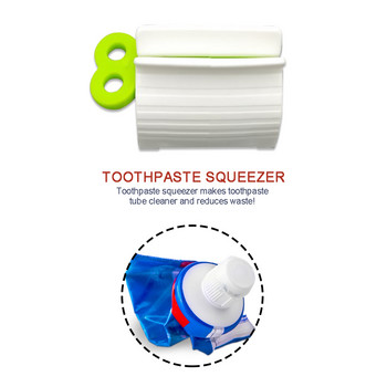 1-5 ΤΕΜ. Θήκη οδοντόκρεμας Organizer Hair Dye Cosmetic Creative Squeezer Bathroom Toothpaste Clip-on Facial Cleanser Squeezer