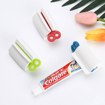 Σετ αξεσουάρ μπάνιου Wonderlife Rolling Toothpaste Squeezer Tube Toothpaste Toothpaste Squeezer Dispenser Θήκη οδοντόκρεμας