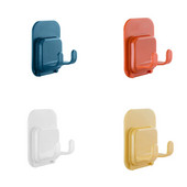 4 бр./компл. Пластмасови залепващи стенни куки Самобръсначка Поставка за бръснач Стойка Полезна стойка за съхранение на душ Щепсел Органайзер Закачалка за