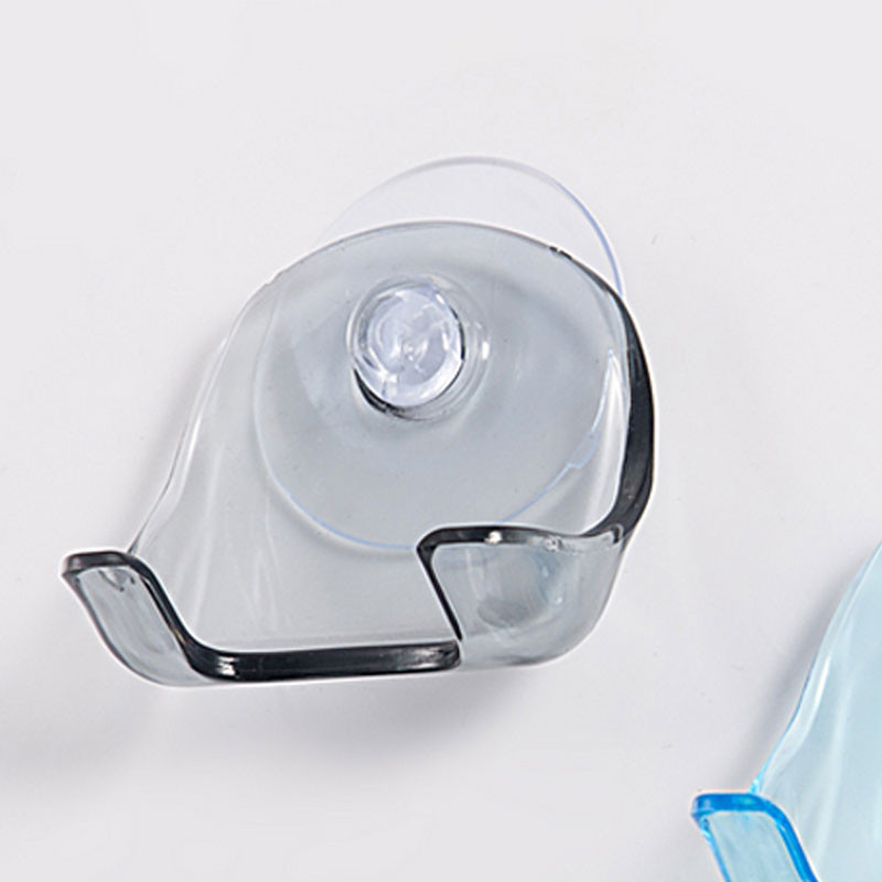 Skustuvas Dantų šepetėlio laikiklis Vonios sieninis siurbimo puodelis Kabliukas Skustuvas Prausimosi kambario laikiklis Plastikinis Rankinis skustuvas