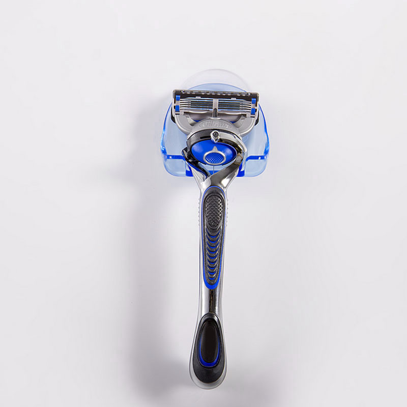 Skustuvas Dantų šepetėlio laikiklis Vonios sieninis siurbimo puodelis Kabliukas Skustuvas Prausimosi kambario laikiklis Plastikinis Rankinis skustuvas