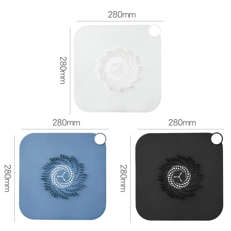 Висококачествена мивка Филтър за канализация Цедка за оттичане на пода Вода Запушалка за коса Уловител за баня Капак за душ Кухня Баня против запушване