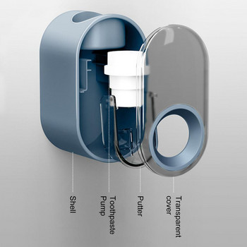 Стенен изстисквач за паста за зъби Водоустойчив компютър Автоматичен дозатор за паста за зъби dispensador pasta dientes аксесоари за баня