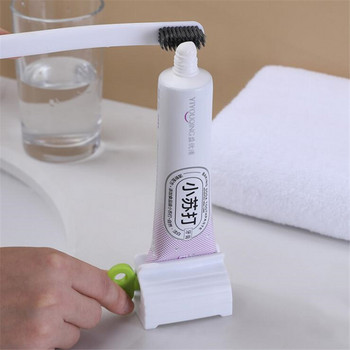 Οικιακή οδοντόκρεμα Squeeze Tube Squeezer οδοντόκρεμας Προμήθειες μπάνιου Artifact Squeezer Clip-on Toothpaste Lazy Device
