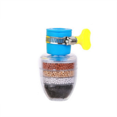 5-slojna slavina Filter za vodu Alat za pročišćavanje kupaonice Kuhinjski mjehurić Filtracija s aktivnim ugljenom Nastavci mlaznica za glavu tuša