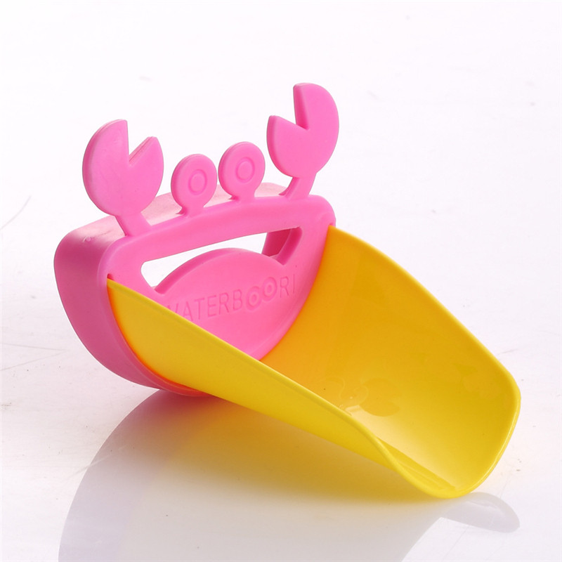 1 бр. Баня Симпатичен удължител за кран във формата на рак Детско измиване на ръцете Кран Мивка Спестяване на вода Аксесоари за баня Кухненски аксесоари