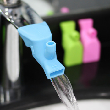Силиконов удължител за кран Различни цветове Миене на зъби Вода за уста Миене на ръце Баня Кухненска мивка Аксесоари за кран