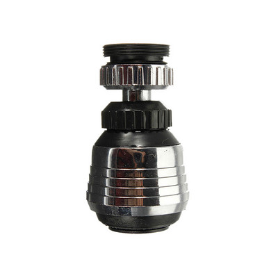 кухненски кран, аератор, дюза, адаптер за кран, може да се регулира на 360 въртене, спестяваща вода, подвижна глава на крана, кухненски кран