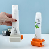 1 бр дозатор за паста за зъби Метален екструзионен инструмент lazy tube squeezer Пигментен екструдер тубичка за боядисване на коса Обтегач аксесоари за баня